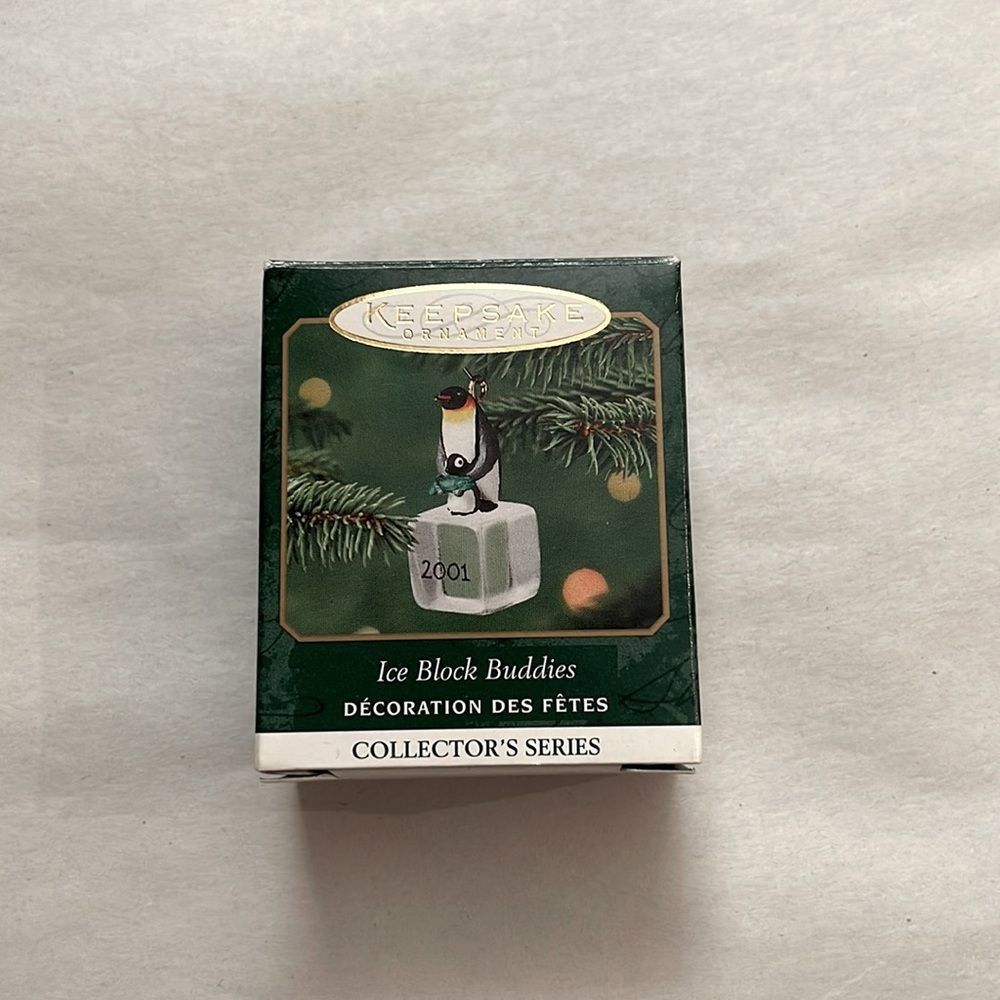 Hallmark Ornament- Ice Block Buddies